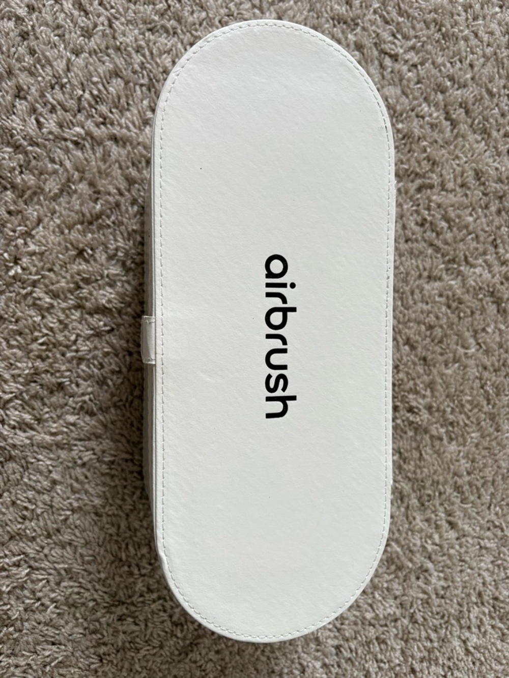 Dyson Airbrush White Hair Styling Brush Case
